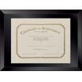 Beveled Glass Certificate/ Document Frame (12"x15"x1/4")